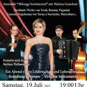 Plakat Konzert italienische Nacht Plakat Konzert italienische Nacht