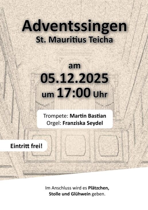 Adventssingen Teicha 2025