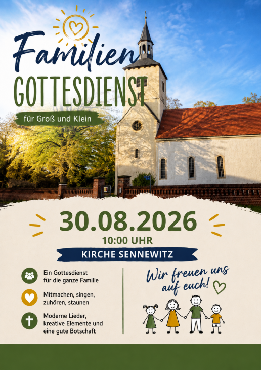 Familiengottesdienst Sennewitz