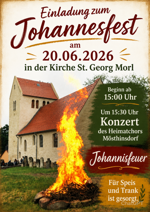 Johannesfest Morl 2026