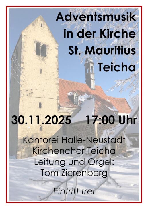 Adventskonzert Teicha 2025